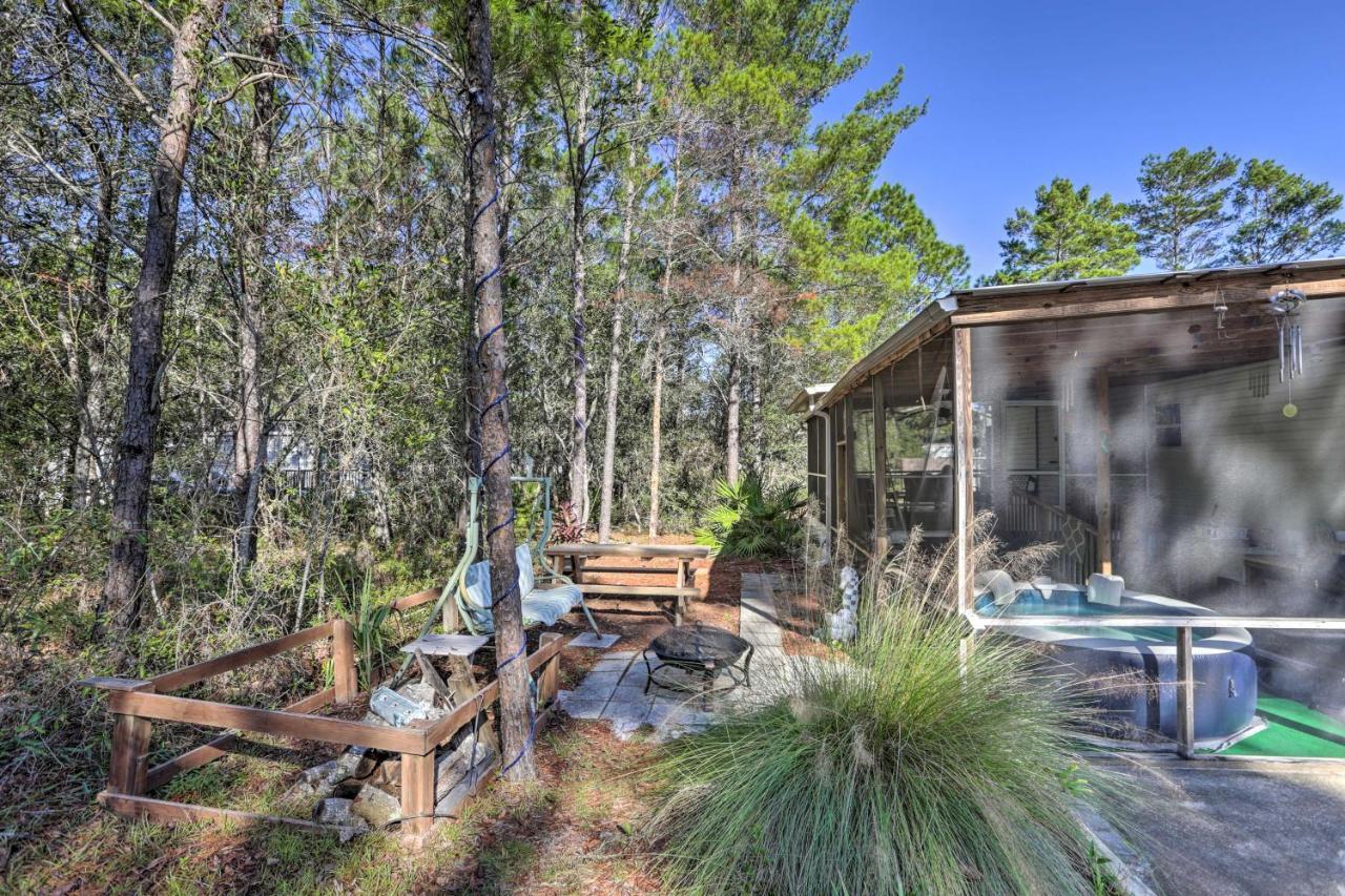 Keaton Beach Escape With Hot Tub 2 Mi To Shore Perry Exterior photo