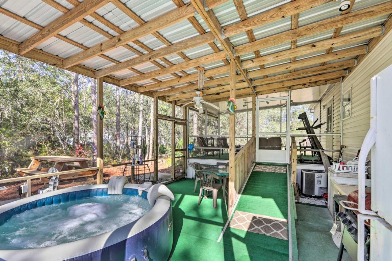 Keaton Beach Escape With Hot Tub 2 Mi To Shore Perry Exterior photo